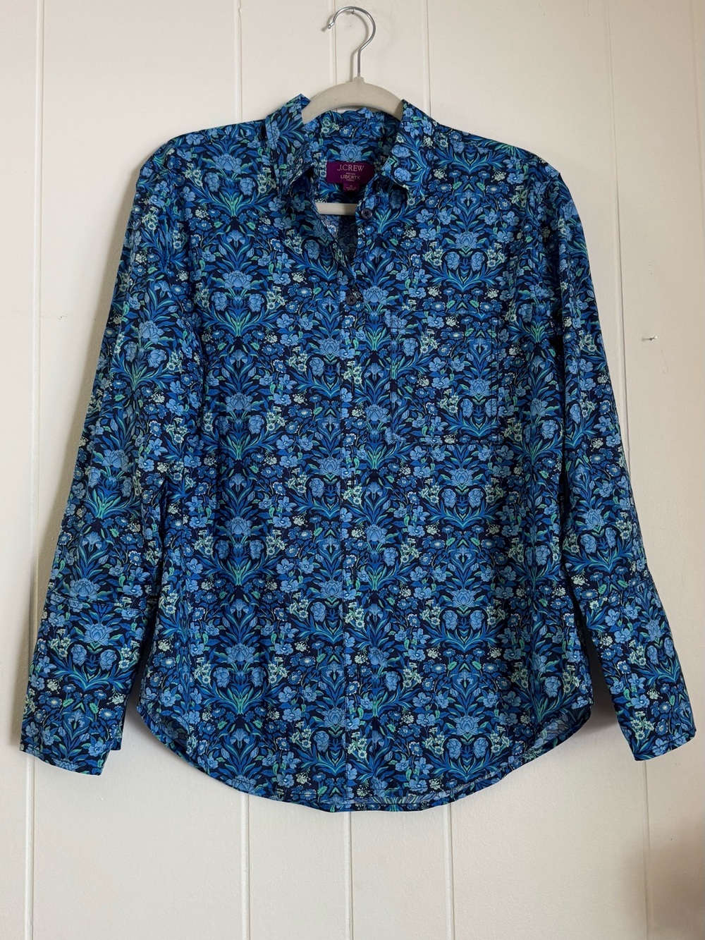 J.Crew x Liberty London Button Up Shirt Women’s Size 2